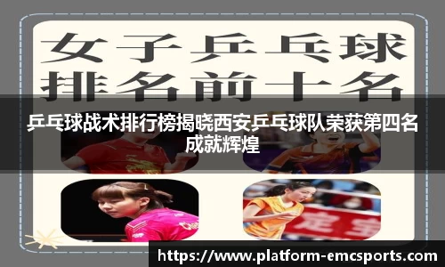 乒乓球战术排行榜揭晓西安乒乓球队荣获第四名成就辉煌